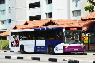 Bus 109 - SBS Transit Volvo B10M (Mark IV) (SBS2643H)