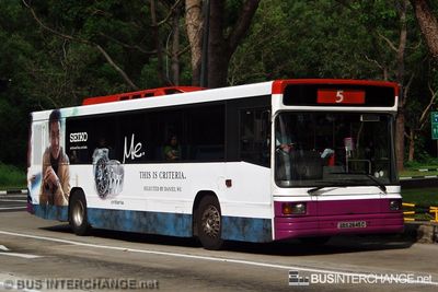 Bus 5 - SBS Transit Volvo B10M (Mark IV) (SBS2645C)