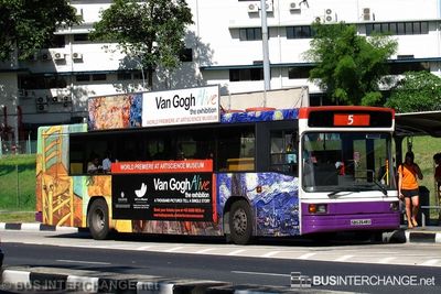 Bus 5 - SBS Transit Volvo B10M (Mark IV) (SBS2648U)