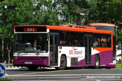 Bus 101 - SBS Transit Volvo B10M (Mark IV) (SBS2656X)