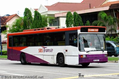 SBS Transit Volvo B10M (Mark IV) (SBS2657T) - TRAINING BUS