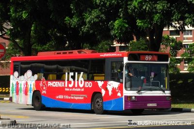 Bus 89 - SBS Transit Volvo B10M (Mark IV) (SBS2659M)