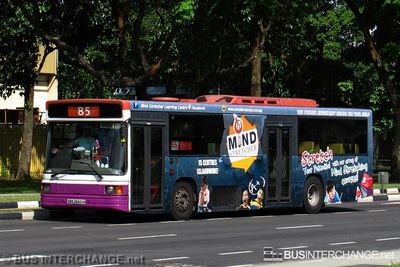 Bus 85 - SBS Transit Volvo B10M (Mark IV) (SBS2660H)
