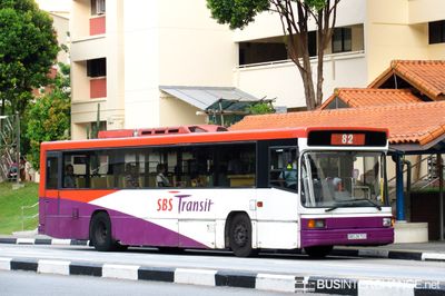 Bus 82 - SBS Transit Volvo B10M (Mark IV) (SBS2670D)