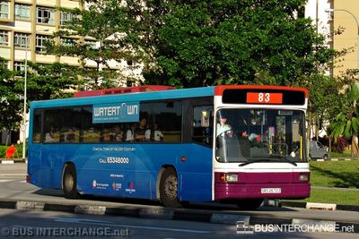 Bus 83 - SBS Transit Volvo B10M (Mark IV) (SBS2672Z)