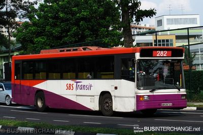 Bus 285 - SBS Transit Volvo B10M (Mark IV) (SBS2673X)