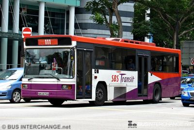 Bus 111 - SBS Transit Volvo B10M (Mark IV) (SBS2676M)