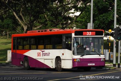 Bus 33 - SBS Transit Volvo B10M (Mark IV) (SBS2686J)
