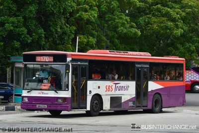 Bus 170 - SBS Transit Volvo B10M (Mark IV) (SBS2711U)