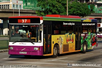 Bus 37 - SBS Transit Volvo B10M (Mark IV) (SBS2723K)