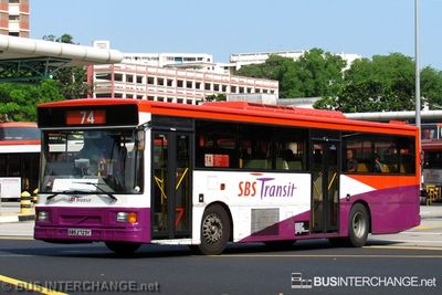 Bus 74 - SBS Transit Volvo B10M (Mark IV) (SBS2723K)
