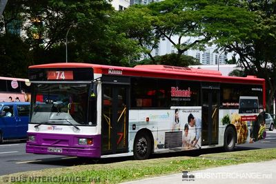 Bus 74 - SBS Transit Volvo B10M (Mark IV) (SBS2727A)