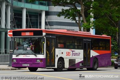 Bus 111 - SBS Transit Volvo B10M (Mark IV) (SBS2728Y)