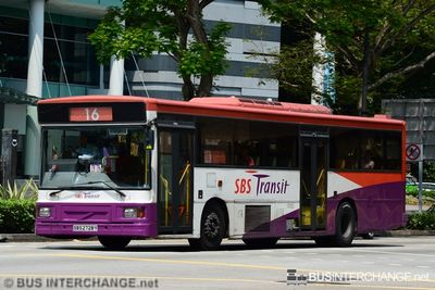 Bus 16 - SBS Transit Volvo B10M (Mark IV) (SBS2728Y)