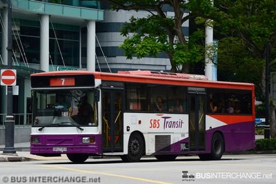 Bus 7 - SBS Transit Volvo B10M (Mark IV) (SBS2735B)