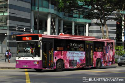 Bus 16 - SBS Transit Volvo B10M (Mark IV) (SBS2742E)