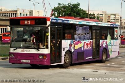 Bus 81 - SBS Transit Volvo B10M (Mark IV) (SBS2757M)