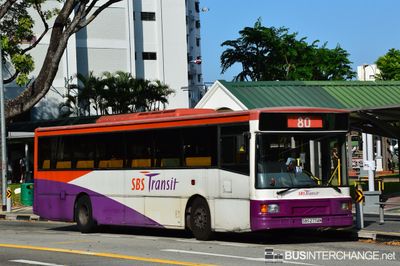 Bus 80 - SBS Transit Volvo B10M (Mark IV) (SBS2774M)