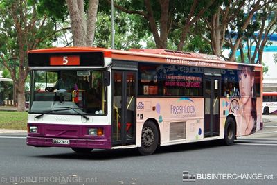 Bus 5 - SBS Transit Volvo B10M (Mark IV) (SBS2783L)