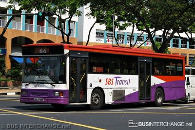 Bus 66 - SBS Transit Volvo B10M (Mark IV) (SBS2788Z)