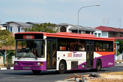Bus 103 - SBS Transit Volvo B10M (Mark IV) (SBS2793H)
