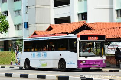 Bus 159 - SBS Transit Volvo B10M (Mark IV) (SBS2793H)