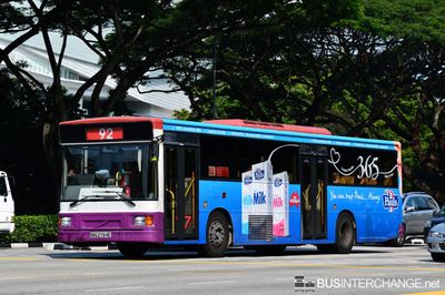 Bus 92 - SBS Transit Volvo B10M (Mark IV) (SBS2794E)