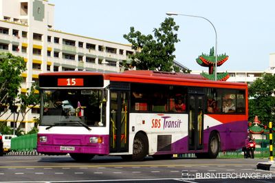 Bus 15 - SBS Transit Volvo B10M (Mark IV) (SBS2795C)