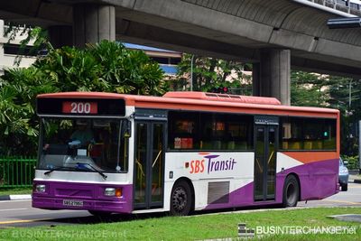 Bus 200 - SBS Transit Volvo B10M (Mark IV) (SBS2795C)