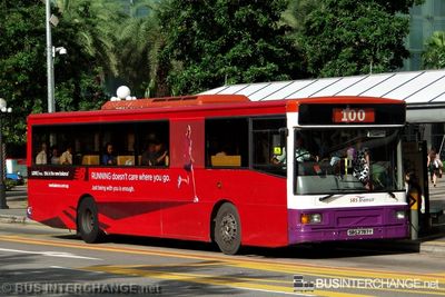 Bus 100 - SBS Transit Volvo B10M (Mark IV) (SBS2797Y)