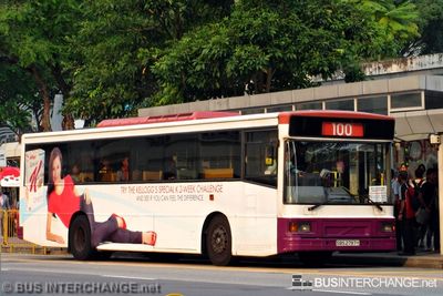 Bus 100 - SBS Transit Volvo B10M (Mark IV) (SBS2797Y)