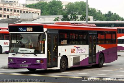 Bus 89e - SBS Transit Volvo B10M (Mark IV) (SBS2798U)