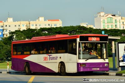 Bus 32 - SBS Transit Volvo B10M (Mark IV) (SBS2801T)