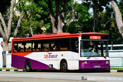 Bus 16 - SBS Transit Volvo B10M (Mark IV) (SBS2805H)