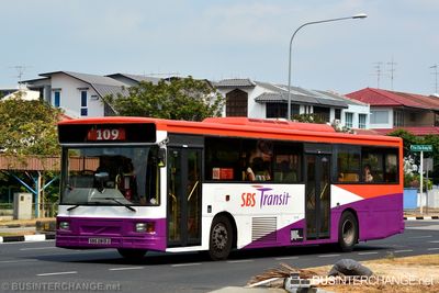 Bus 109 - SBS Transit Volvo B10M (Mark IV) (SBS2813J)