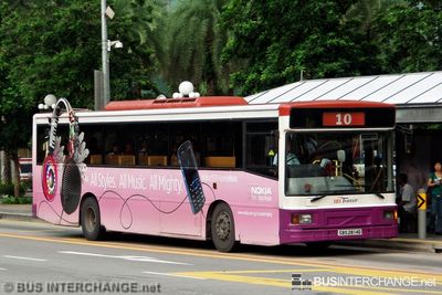 Bus 10 - SBS Transit Volvo B10M (Mark IV) (SBS2814G)