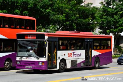 Bus 16 - SBS Transit Volvo B10M (Mark IV) (SBS2814G)