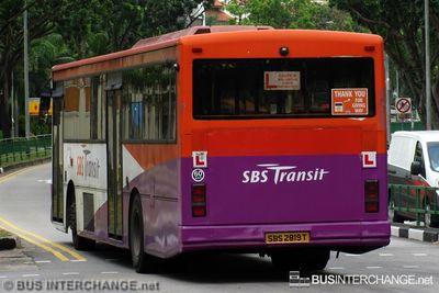 SBS2819T · TRAINING BUS