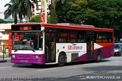 Bus 31 - SBS Transit Volvo B10M (Mark IV) (SBS2826Y)