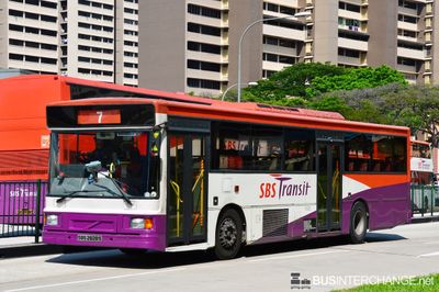 Bus 7 - SBS Transit Volvo B10M (Mark IV) (SBS2828S)