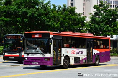 Bus 65 - SBS Transit Volvo B10M (Mark IV) (SBS2829P)