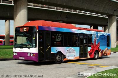 Bus 143 - SBS Transit Volvo B10BLE (SBS2997L)