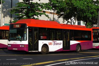 Bus 198 - SBS Transit Volvo B10BLE (SBS2999G)