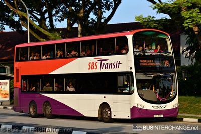 Bus 19 - SBS Transit Volvo B9TL (SBS3015P)