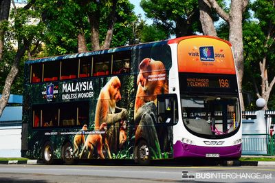 Bus 196 - SBS Transit Volvo B9TL (SBS3020Z)