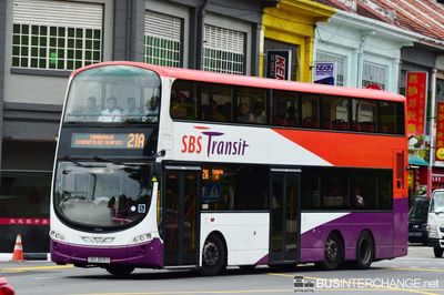 Bus 21A - SBS Transit Volvo B9TL (SBS3031S)