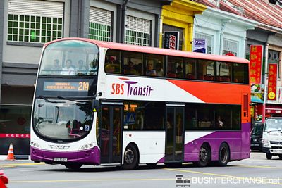 Bus 21A - SBS Transit Volvo B9TL (SBS3031S)