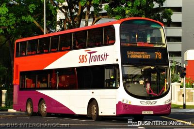 Bus 78 - SBS Transit Volvo B9TL (SBS3032P)