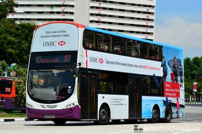 Bus 97 - SBS Transit Volvo B9TL (SBS3033L)