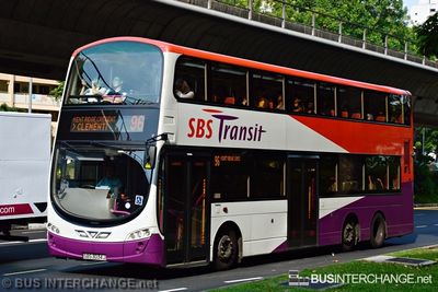 Bus 96 - SBS Transit Volvo B9TL (SBS3034J)